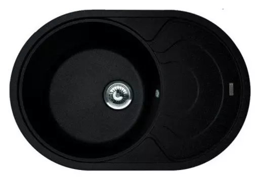 Мойка кухонная Florentina Родос 760 черный