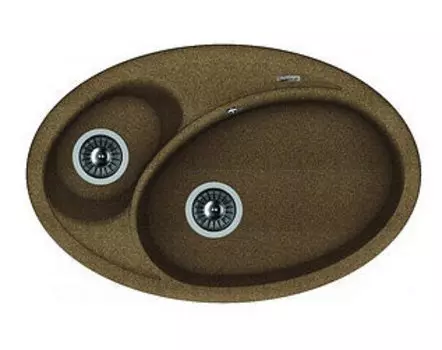 Мойка кухонная Florentina Селена 780 коричневый