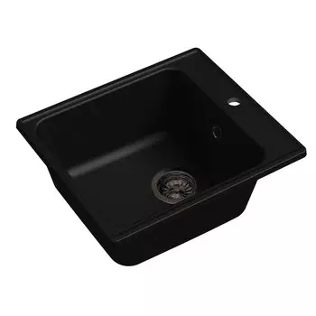 Мойка кухонная Raiber Реберг RQ21 прямоугольная, антрацит