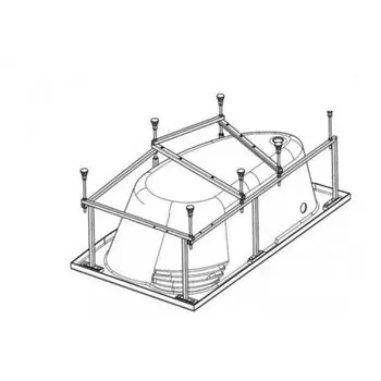 Монтажный комплект для ванны Эдера 170х110 L,R