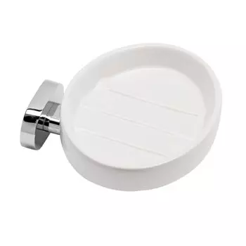 Мыльница стеклянная Raiber R50104