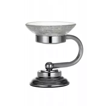 Настольная мыльница Boheme Murano 10910 хром