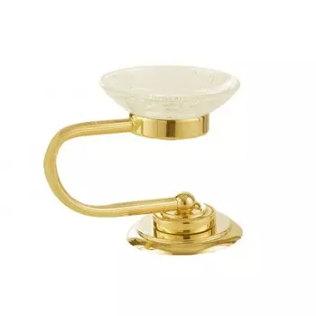 Настольная мыльница Boheme Murano 10910 золото