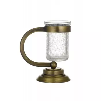 Настольный стакан для зубных щеток Boheme Murano 10911 бронза