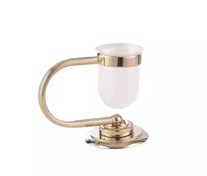 Настольный стакан для зубных щеток Boheme Murano 10911 золото
