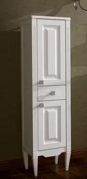 Пенал ASB-Woodline Модена 30 массив ясеня, белый