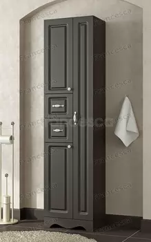 Пенал Francesca Империя 50 венге двойной, без корзины