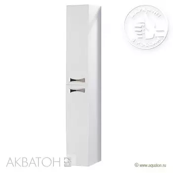 Пенал навесной Акватон Диор, белый