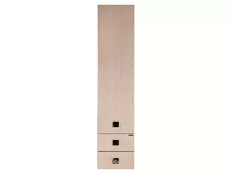 Пенал подвесной для ванной 30 см 1.7, дуб