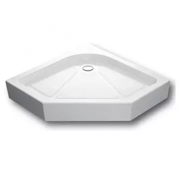 Поддон акриловый Sole Quadro-Qalipso P39 900*900*150 с сифоном хром