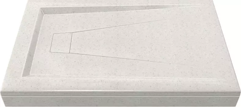 Поддон для душа Good Door Атриум 120 Лэйси (бежевый)