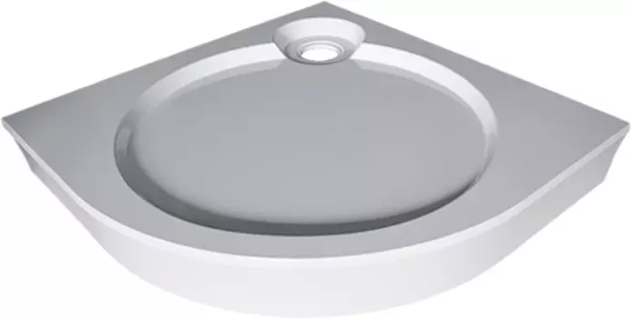 Поддон для душа GuteWetter Deluxe 100x100x16 R белый