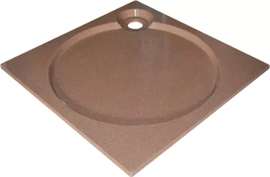 Поддон для душа GuteWetter Deluxe 100x100x2 Q терракот