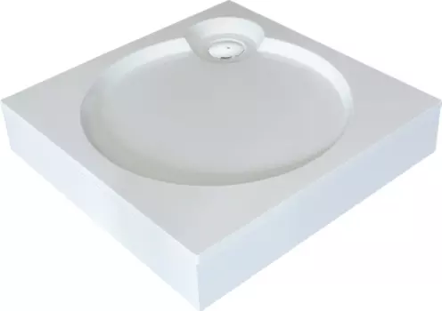 Поддон для душа GuteWetter Deluxe 80x80x16 Q белый
