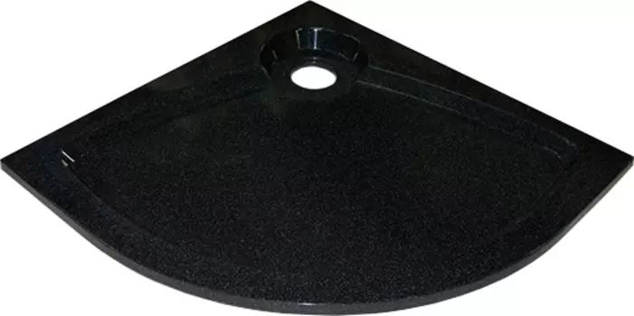 Поддон для душа GuteWetter Deluxe 80x80x2 R черный