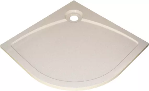 Поддон для душа GuteWetter Deluxe 90x90x4 R бежевый