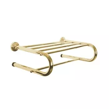 Полка для полотенец Boheme Imperiale 10419 золото