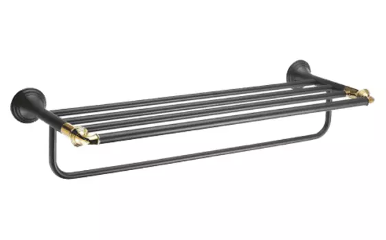 Полка Fixsen Luksor FX-71615B для полотенец