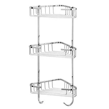 Полка трехярусная угловая Raiber R3513-3A