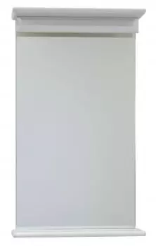 Полка зеркальная 45 см с подсветкой