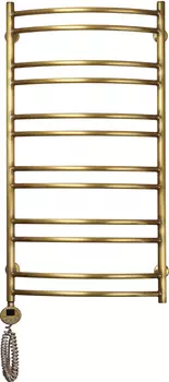 Полотенцесушитель электрический Domoterm Калипсо П12 50x100, античная бронза, L