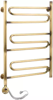 Полотенцесушитель электрический Domoterm Офелия П9 50x70, античная бронза, L