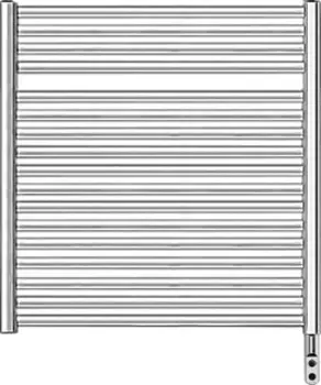 Полотенцесушитель электрический Zehnder Toga TEC-070-050/DD Chrome