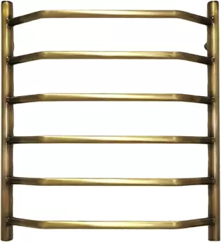 Полотенцесушитель водяной Domoterm Лаура П6 50x60, античная бронза