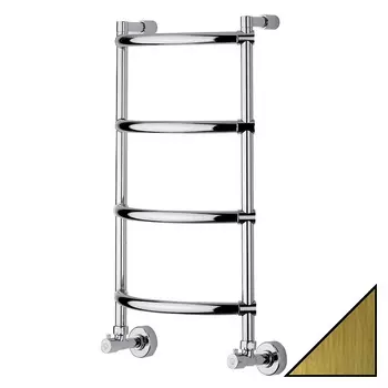 Полотенцесушитель водяной Margaroli Luna 432-4 бронза (4323704OBN)