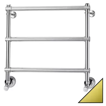 Полотенцесушитель водяной Margaroli Sole 440 золото (4404703GON)