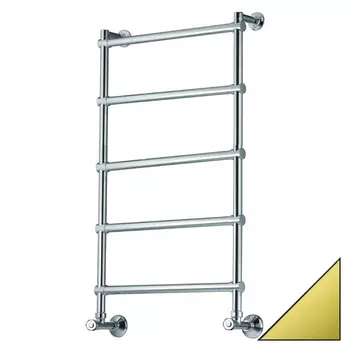 Полотенцесушитель водяной Margaroli Sole 442-5 золото (4424705GON)