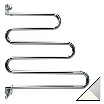 Полотенцесушитель водяной Margaroli Vento 405 белый/хром (снято)