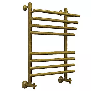 Полотенцесушитель водяной Ника Bamboo ЛБ3 80/50 бронза с вентилями
