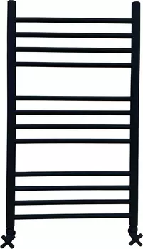 Полотенцесушитель водяной Ника Classic ЛП (г2) 100/50 черный матовый