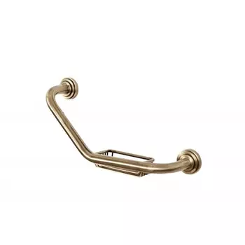 Поручень для ванны с мыльницей Boheme Medici 10625 бронза