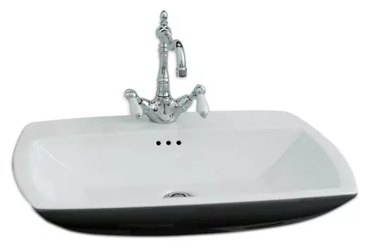 Раковина ArtCeram Jazz JZL003 black&amp;white