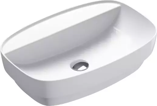 Раковина Catalano Green Lux 60x40 встраиваемая сверху, белый глянцевый