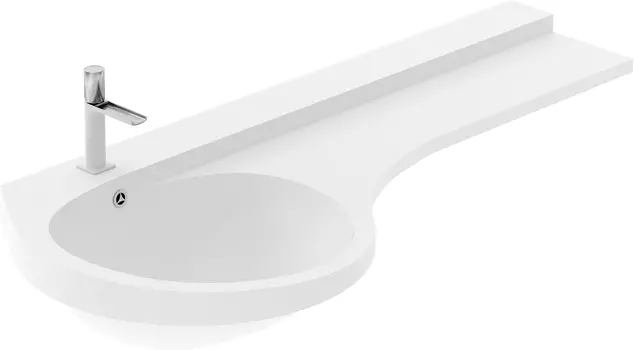 Раковина Цвет и Стиль Бонито 135 L