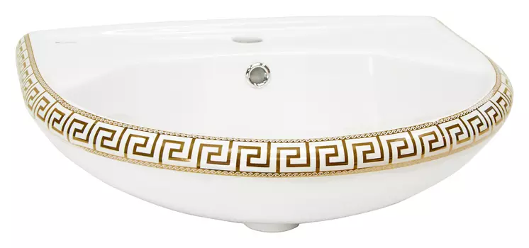 Раковина Della Glance 55 версаче золото