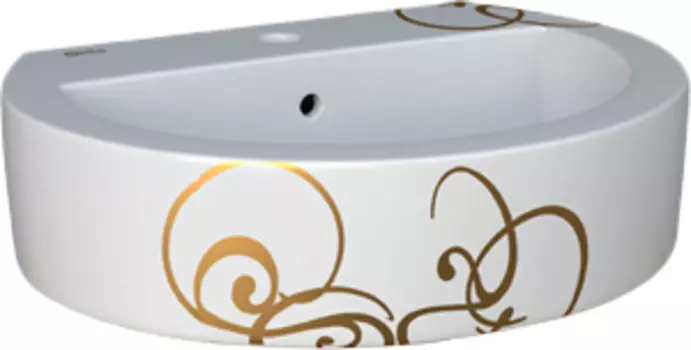 Раковина Della Globus джаз золото