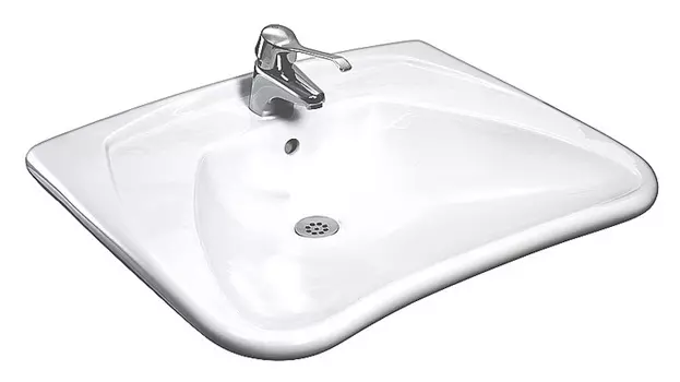 Раковина Gustavsberg 7119 70 см, с переливом