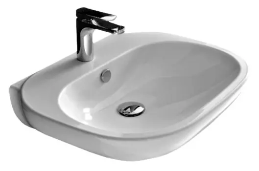 Раковина Hidra Ceramica ABC накладная белая, 60 см