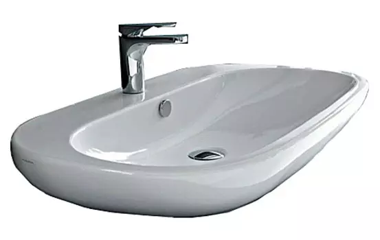 Раковина Hidra Ceramica ABC накладная белая, 80 см