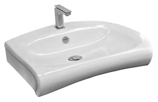 Раковина Hidra Ceramica Hi-line HI16 белая