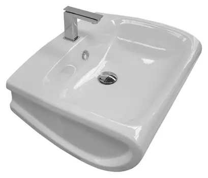 Раковина Hidra Ceramica Hi-line HI19 белая