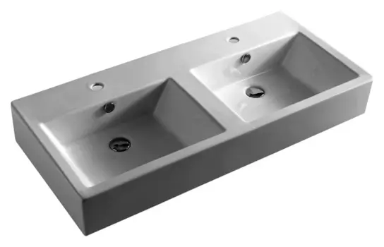 Раковина Hidra Ceramica Loft белая, 108 см