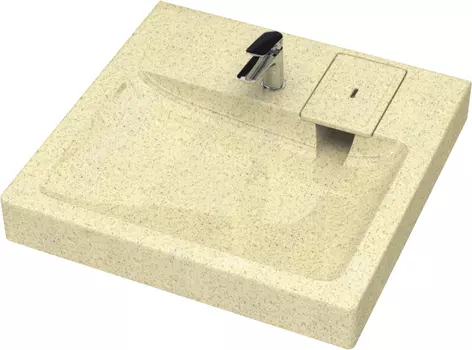 Раковина Paulmark Welt PM730328 бежевая