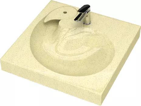 Раковина Paulmark Winken PM740328 бежевая