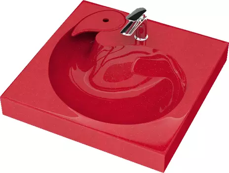Раковина Paulmark Winken PM740334 красная