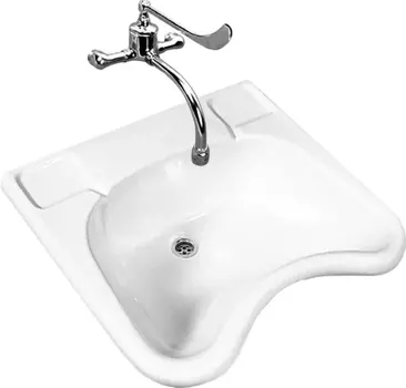 Раковина Rosa хирургическая без отверстия под смеситель